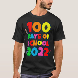 Camiseta 100 días de escuela 2022 2