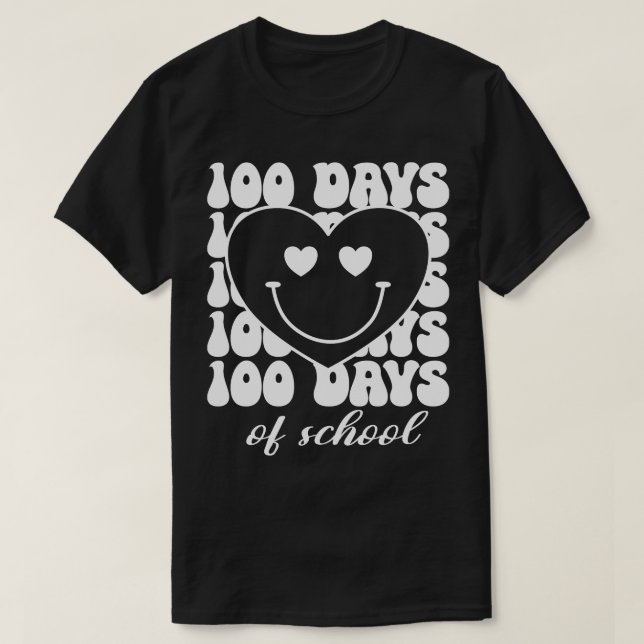 Camiseta 100 días de escuela 3 (Diseño del anverso)