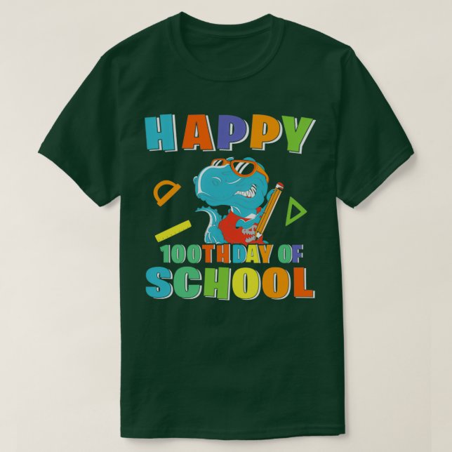 Camiseta 100 días de escuela 38 (Diseño del anverso)
