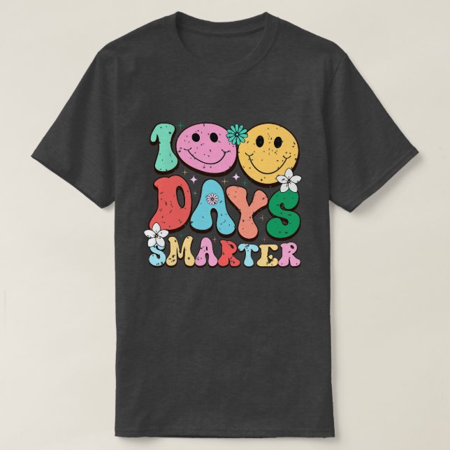 Camiseta 100 días de escuela 4 (Diseño del anverso)