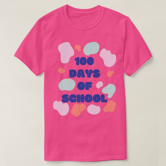 Camiseta 100 días de escuela 53 (Diseño del anverso)