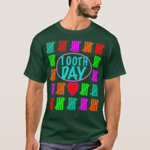 Camiseta 100 días de escuela 55