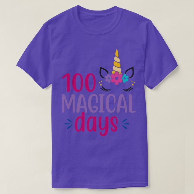 Camiseta 100 días de escuela 63 (Diseño del anverso)