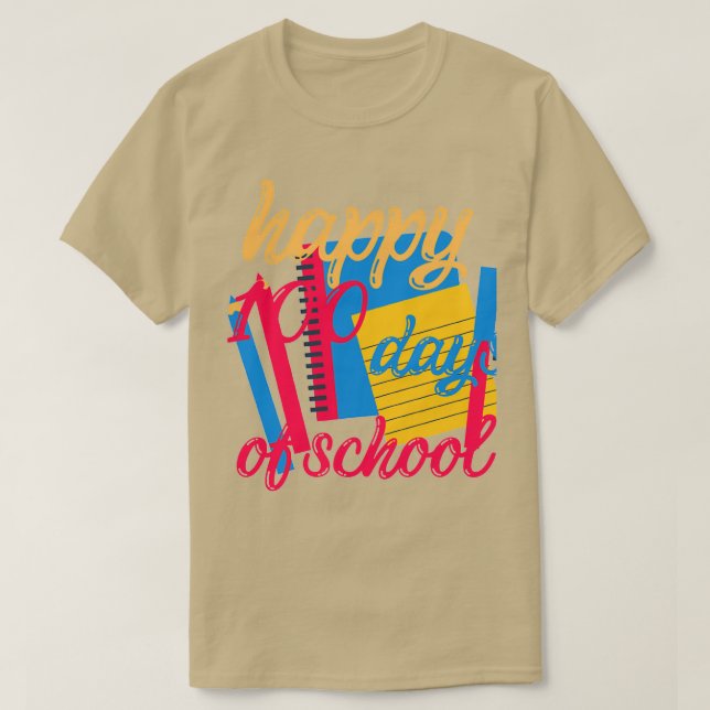 Camiseta 100 días de escuela 7 1 (Diseño del anverso)