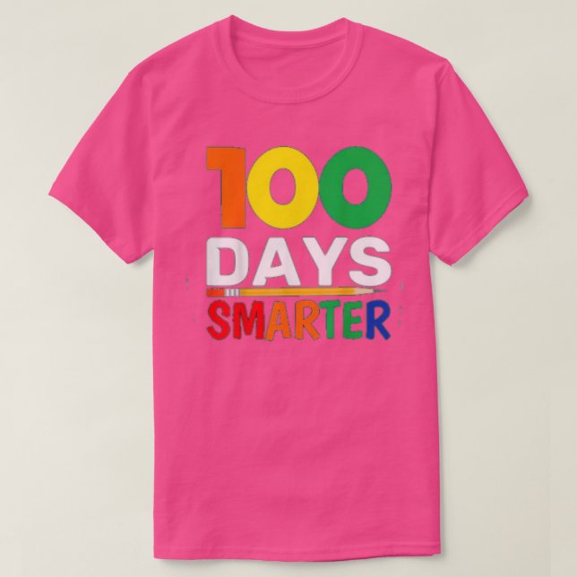 Camiseta 100 días de escuela 8 2 (Diseño del anverso)