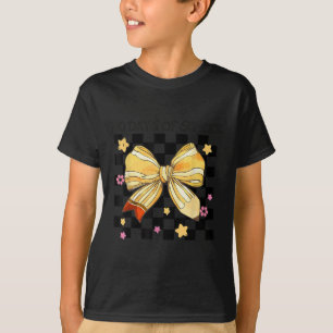Camiseta 100 Días De Escuela, Coquette Bow Kindergarten Tea