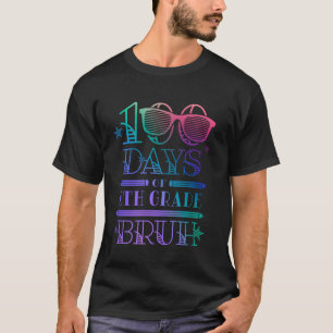 Camiseta 100 Días de Escuela Estudiante de Sexto Grado Maes