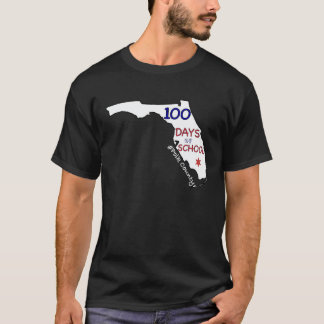 Camiseta 100 días de escuela Florida Condado de Polk estudi