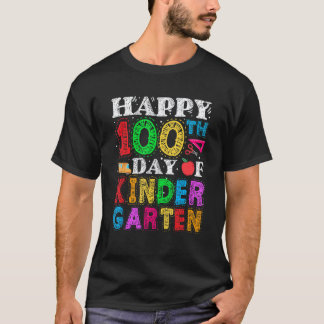 Camiseta 100 Días de Escuela Maestro más Inteligente 100º D