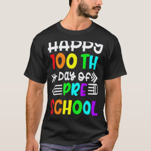 Camiseta 100 Días De Escuela Maestros Niños Niñas 100º Día