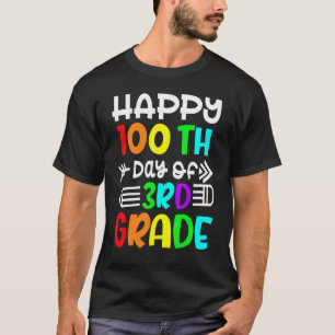 Camiseta 100 Días De Escuela Maestros Niños Niñas 100º Día
