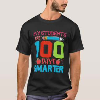 Camiseta 100 Días De Escuela Mis Estudiantes Son 100 Días S