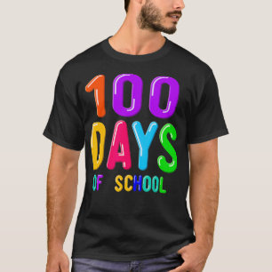 Camiseta 100 Días De Escuela Para Estudiantes De Maestros D