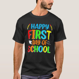 Camiseta 100 Días De Escuela para Niños y Maestros de Kinde