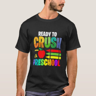 Camiseta 100 Días De Escuela para Niños y Maestros de Kinde