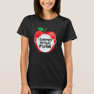Camiseta 100 Días De Escuela Remota Virtual Profesor Estudi