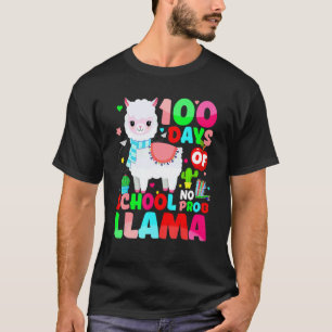 Camiseta 100 Días De Escuela Sin Prob Llama Llama Maestro Y
