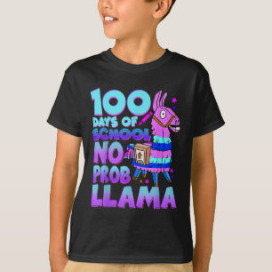 Camiseta 100 días de escuela sin problema llamado 100 días