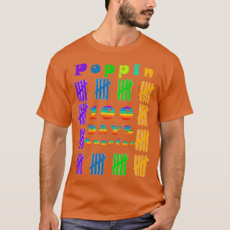 Camiseta 100 DÍAS DE ESCUELA SMARTERFunny Poppin para 2022