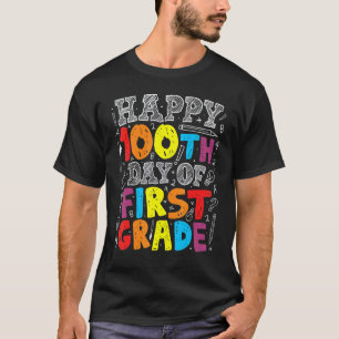 Camiseta 100 Días De Escuela T 100º Día De Maestra De 1er G