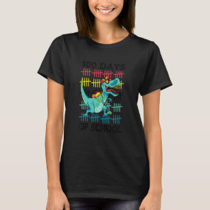 Camiseta 100 Días De Escuela Unicornio Educador Maestro Esc