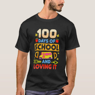 Camiseta 100 Días De Escuela Y Disfrutándolo Taza Divertida