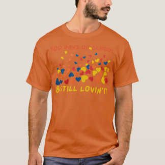Camiseta 100 días de escuela y todavía amando la guardería
