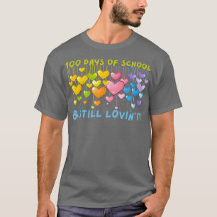 Camiseta 100 días de escuela y todavía amando la guardería