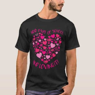 Camiseta 100 Días De Escuela Y Todavía Me Encanta