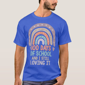 Camiseta 100 Días De Escuela Y Todavía Me Gusta El Arcoiris