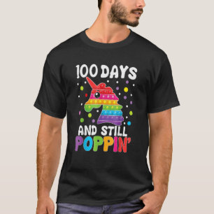 Camiseta 100 días de escuela y todavía pino 100ª Cute Uni