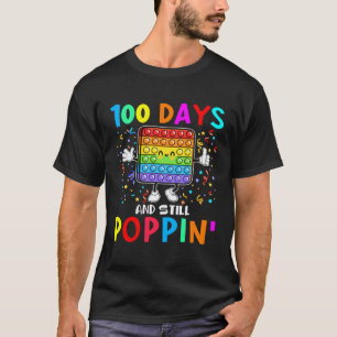 Camiseta 100 Días De Escuela Y Todavía Poppin Profesor Niño