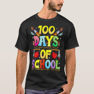 Camiseta 100 Días De Escuelas Cute Team Dulces