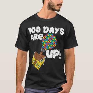 Camiseta 100 Días De Éxito En La Casa De Globos 100 Días En