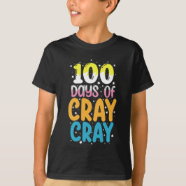Camiseta 100 días de frío en la escuela