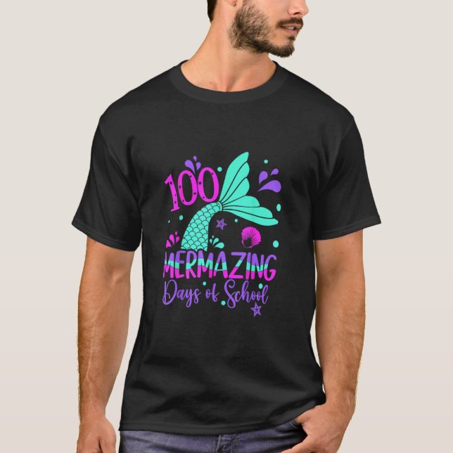 Camiseta 100 Días De Fumación Sirvió 100 Días De Escolarida (Anverso)