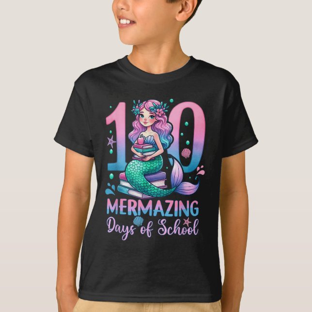 Camiseta 100 Días De Fusión Escolar (Anverso)