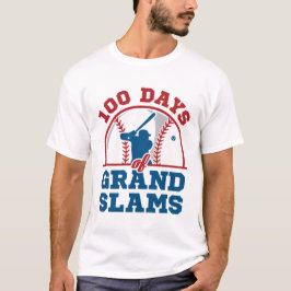 Camiseta 100 días de grandes críticas en el béisbol