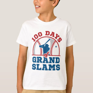 Camiseta 100 días de grandes críticas en el béisbol