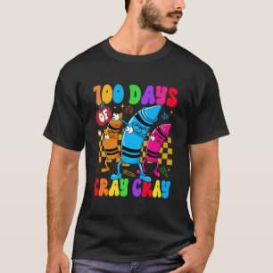 Camiseta 100 Días De Grito De Chicas De Maestros Escolares