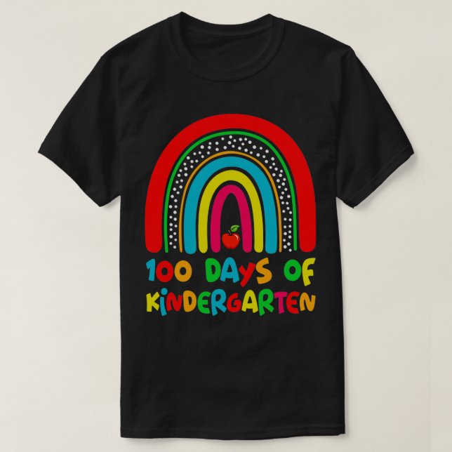 Camiseta 100 días de guardería 1 (Diseño del anverso)