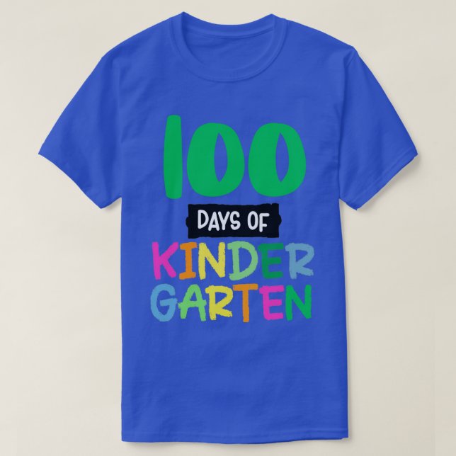 Camiseta 100 días de guardería 8 (Diseño del anverso)
