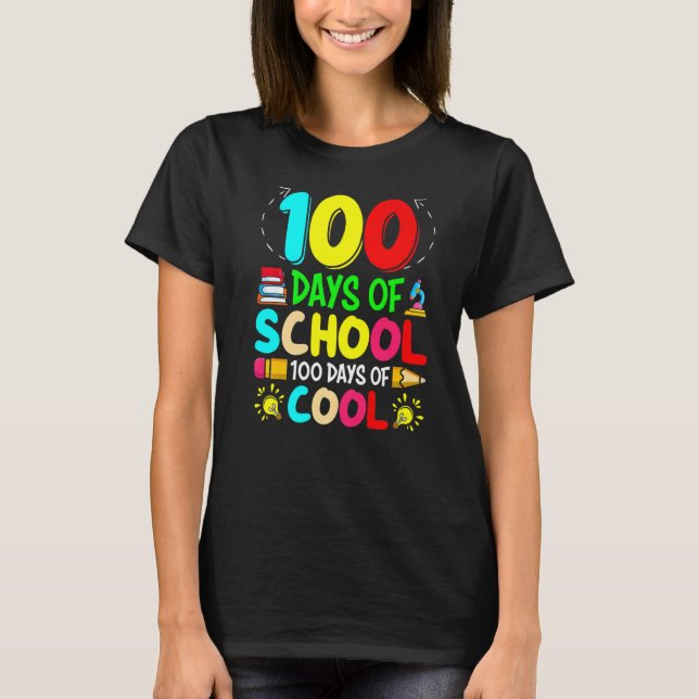 Camiseta 100 días de Guay 100 días de escolares (Anverso)