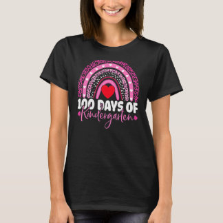 Camiseta 100 Días De Jardín De Niños 100 Días De Lluvia Esc