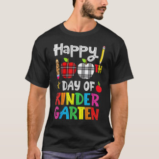 Camiseta 100 Días De Jardín De Niños Felices 100 Días De Es