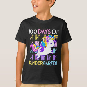 Camiseta 100 Días De Jornadas De Chicas De Profesores Unico
