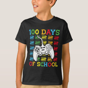 Camiseta 100 días de juegos para controlador de videojuegos