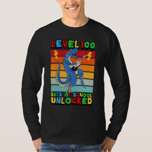 Camiseta 100 días de la escuela de los videojugadores de di