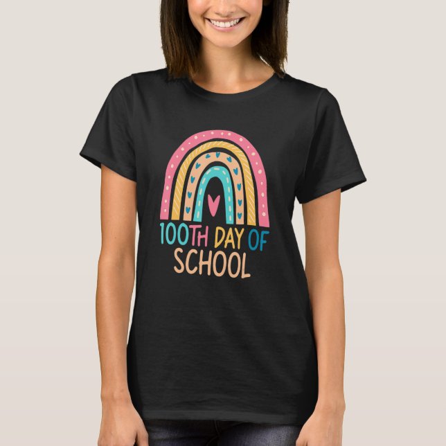 Camiseta 100 días de la Escuela de Maestros 100 días inteli (Anverso)