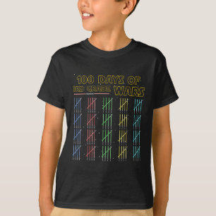Camiseta 100 Días De La Guerra Del Tercer Grado 100 Día De